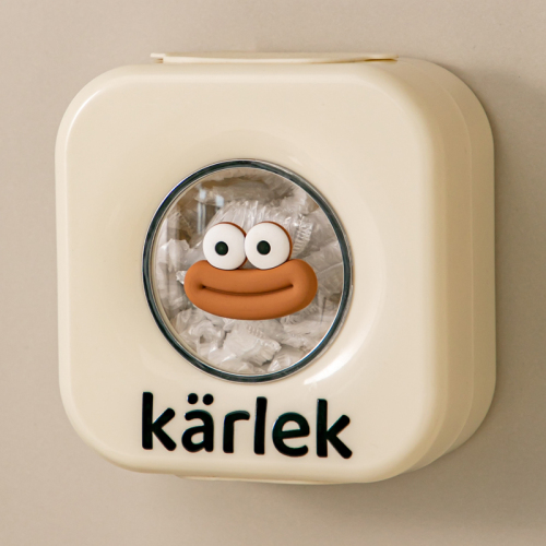 disposable plastic wrap storage box wall-mounted removable household punch-free fresh-keeping bag cover refrigerator kitchen magic time