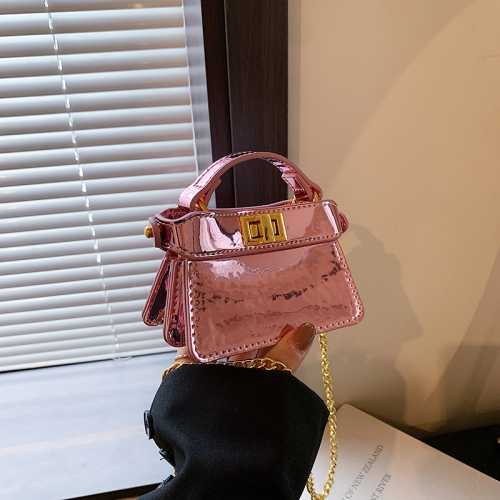 trendy women‘s bag messenger bag handbag shoulder bag laser small bag cross-border exclusive for source factory