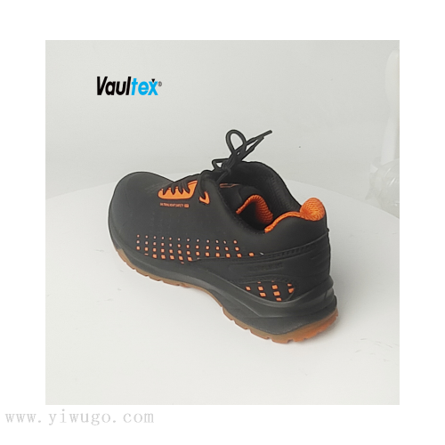 customized fashion safety shoes. non-slip steel toe design high quality material pu undersole material