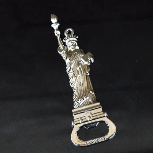 厂家定制金属自由女神开瓶器合金压铸工艺品多功能冰箱贴开瓶器