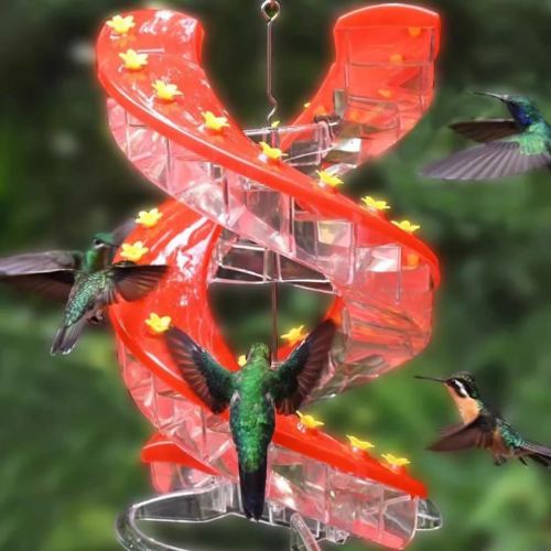 helix hummingbird feeder spiral hummingbird feeder spiral feeder ladder water feeder