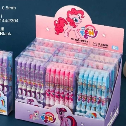 卡通头中性笔展示盒