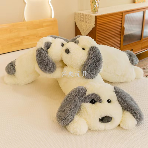 lying puppy dog doll the shaggy dog doll confort doll for sping pillow plush toy birthday gift tanabata valentine‘s day