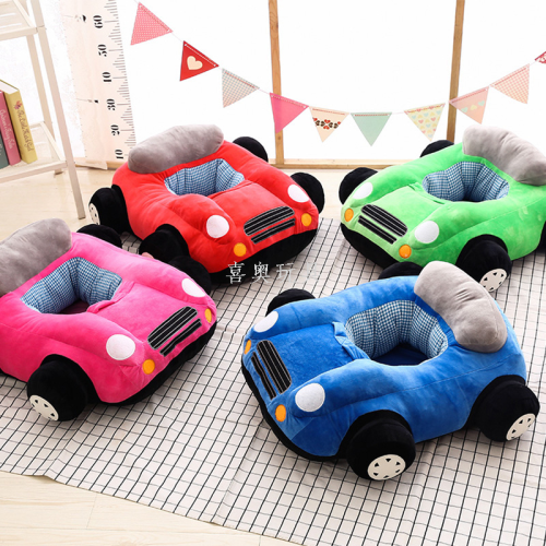 baby learning to sit chair baby learning to sit sofa car learning seat plush toy cartoon car fabric safety chair