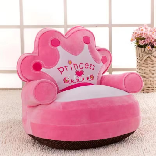 crown children‘s small sofa cute cartoon kindergarten baby seat plush bear sofa factory wholesale