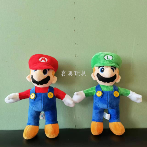 cartoon toy super mario doll plush toys wholesale foreign trade rag doll pillow give children presents