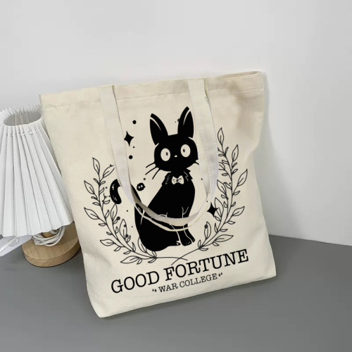 学生手提帆布包女便携现货棉布袋子印logo购物帆布袋厂家直销