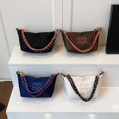 跨境复古潮流单肩包新款斜挎包洋气秋冬季腋下包手提托特包女