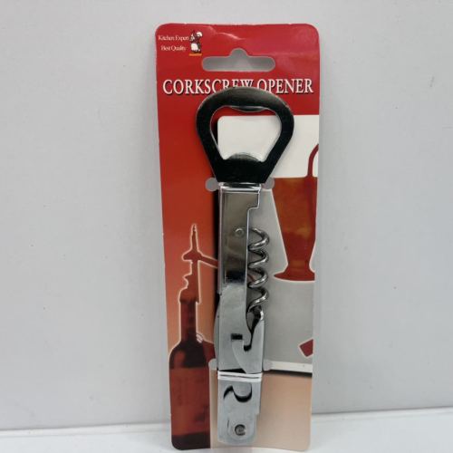 binding card wine corkscrew chrome plated hippocampus knife shrimp head knife wine bottle opener