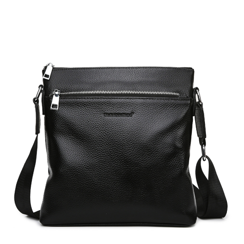 first layer cowhide leather men‘s bag shoulder bag trendy vertical korean style business casual men‘s bag messenger bag backpack