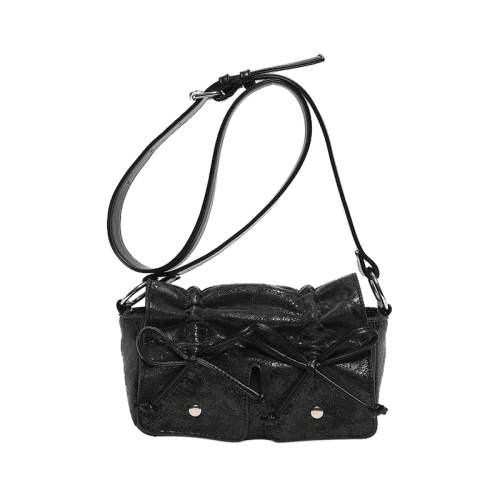 2024 new summer trendy fashion all-match sweet bag large capacity bag bow shoulder portable miumiu bag women