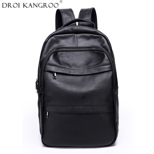 2024 new business men‘s backpack korean fashion leather backpack computer bag travel bag schoolbag large capacity