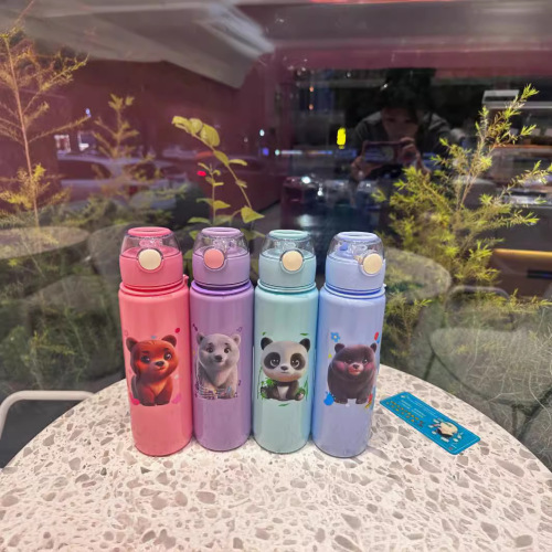 夏季新款学生便携吸管水杯高颜值男女随手杯