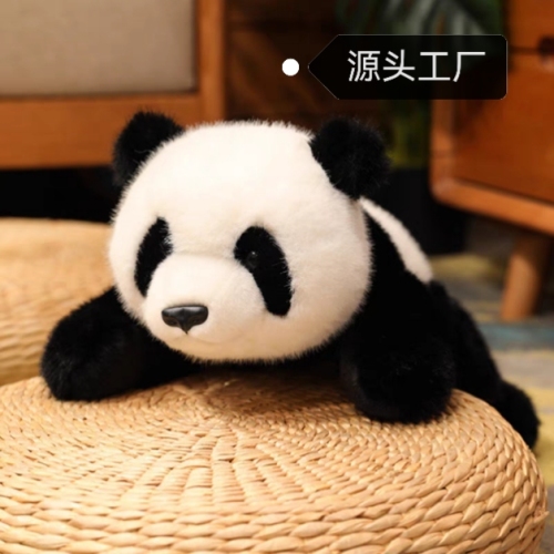 source factory new plush toy doll doll doll lying version panda pillow sleeping leg-supporting birthday gift