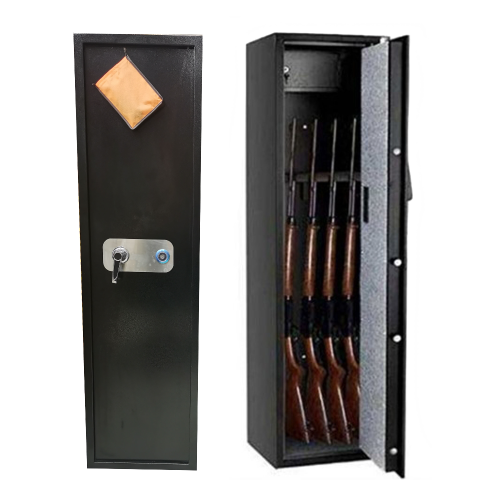 factory sales thickened steel plate safe box mechanical lock gun cabinet safe box handle large gun cabinet 5 guns gun cabinet