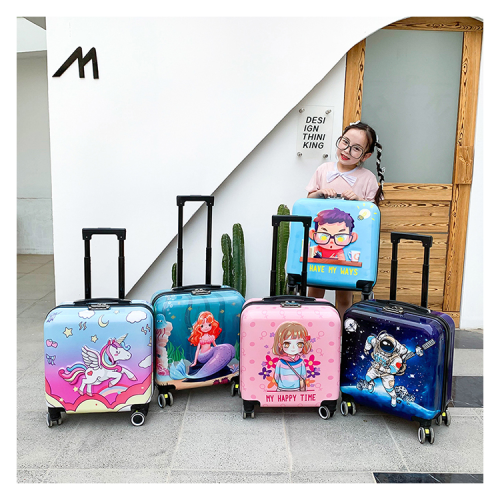 children‘s trolley case luggage suitcase customized children suitcase children‘s bags gift luggage pc universal wheel