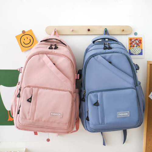 schoolbag 2024 new bag student schoolbag trendy women‘s bags backpack sports leisure bag backpack computer bag wholesale
