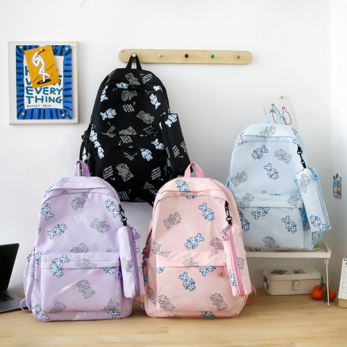 bag trendy women‘s bags schoolbag computer bag sports leisure bag backpack school bag factory direct cross-border