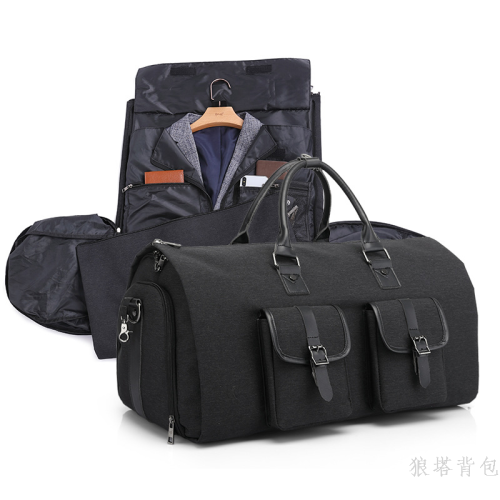 cross-border oxford cloth folding suit bag men‘s large capacity hand-held luggage bag multifunction storage bag wholesale customization