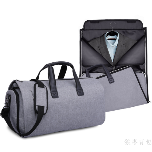 business men‘s foldable suit bag large capacity travel bag handbag outdoor gym bag multifunction storage bag