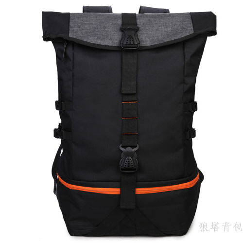 basketball backpack men‘s schoolbag training bag multi-functional sports backpack large capacity oversized fitness hiking backpack customization