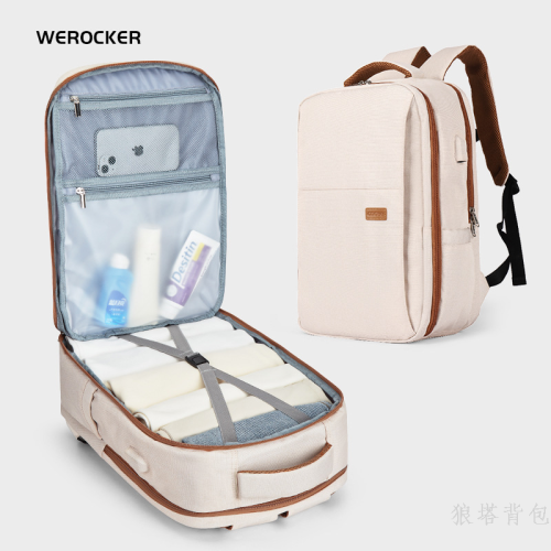 travel backpack women‘s short-distance travel large-capacity backpack male college students computer schoolbag business traveling luggage bag
