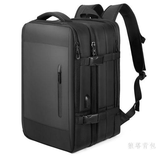 travel backpack large capacity business trip expansion backpack men‘s dry wet separation college students bag computer bag