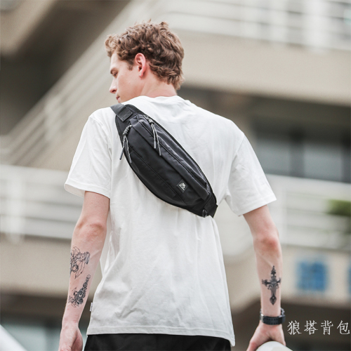 men‘s casual waist bag multi-functional fashion chest bag women‘s new mobile phone sports outdoor crossbody bag running small backpack