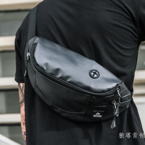 2024 new waist bag men‘s korean-style fashionable messenger bag shoulder bag men‘s casual sports bag women‘s chest bag