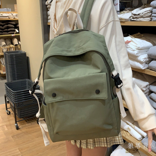 schoolbag primary school student middle school student korean high school student ins large capacity backpack female fashion simple backpack