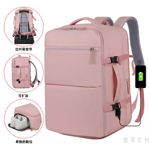 cross-border travel rge capacity bapa lightweight girls‘ multi-functional luggage women‘s bapa short business trip travel bag