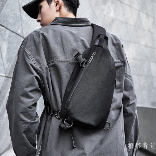 casual shoulder bag men‘s bag sports messenger bag functional bapa riding cross-shoulder bag rge capacity chest bag outdoor