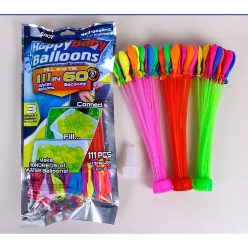 快速注水气球灌水气球  户外打水仗气球冲水气球自动打结水球批发