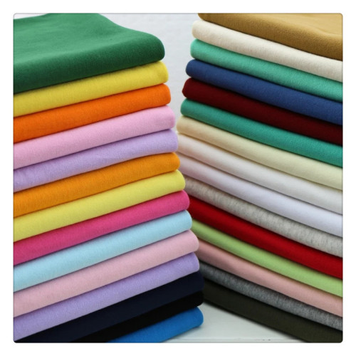 现货库存微弹全棉1*1细螺纹面料做服装领口袖口家居用品用面辅料