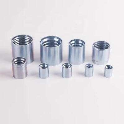 00210 Quality Guaranteed Buckle hose connector reusable Hydraulic Ferrule hose fitting Socket Pipe Connect Sleeve