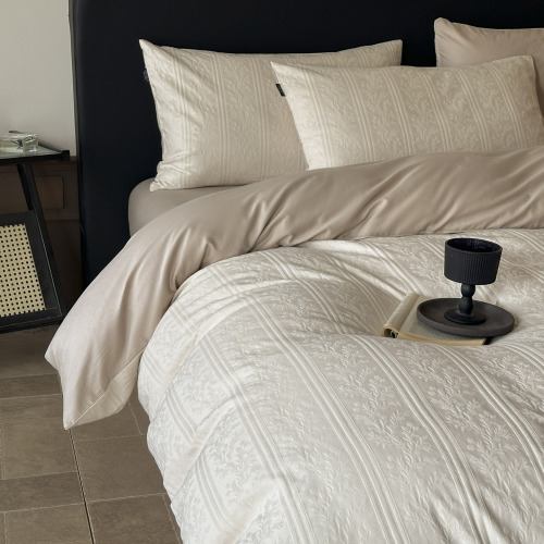 factory direct supply 100% cotton 100 pieces four-piece jacquard beddings light luxury high-grade pure cotton bed sheet three-piece set fitted sheet duvet cover