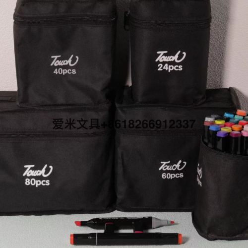 touch马克笔学生儿童美术专用水彩笔双头油性速干36/48色绘画涂鸦
