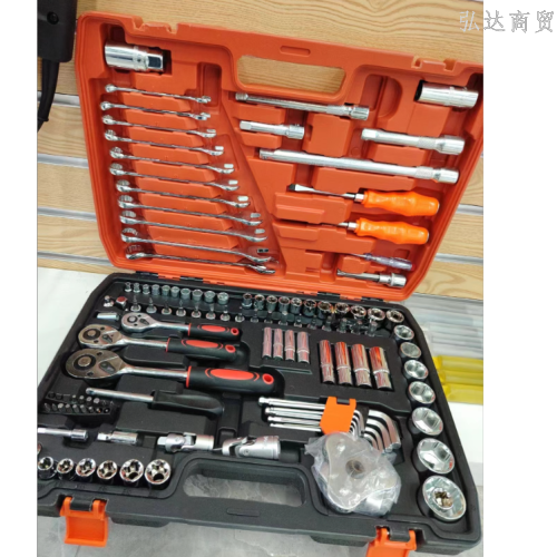 121-piece auto repair car suit universal pullover wrench ratchet sve set suit repair kit