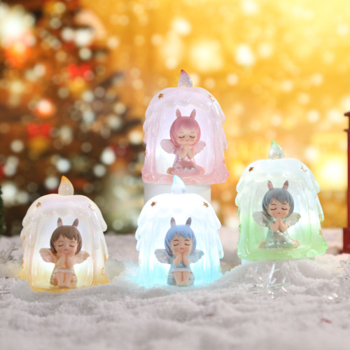 小夜灯宝贝祈祷小灯可爱生日礼物少女小灯桌面装饰安妮发光手办公