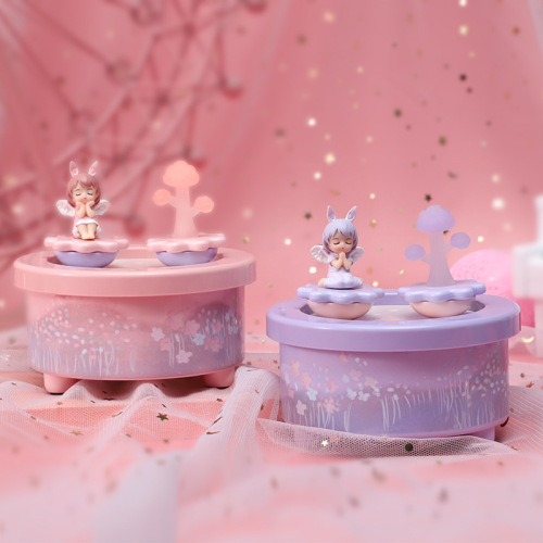 安妮世界音乐盒送女友创意节日小礼品儿童生日礼物卧室软装装饰品