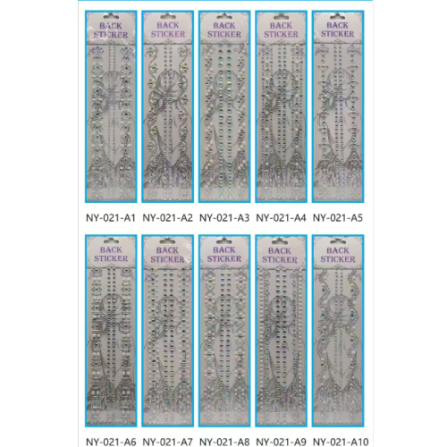 时尚头发钻贴 持久粘性 不易脱落