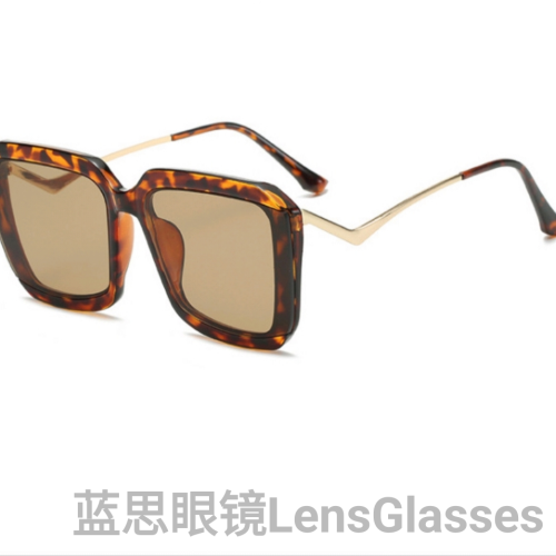 时尚欧美太阳镜女潮流街拍防紫外线太阳眼镜个性新款跨境ins墨镜