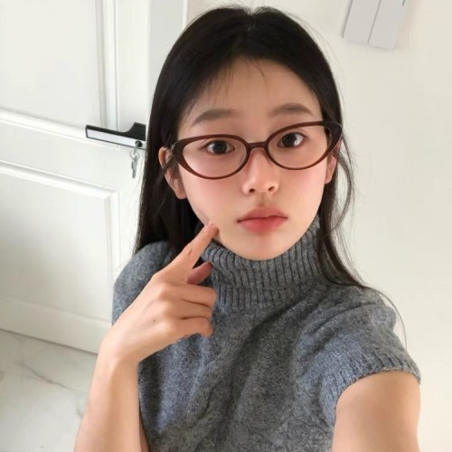 2025新款小框猫眼墨镜女欧美时尚街拍太阳镜遮阳防紫外线太阳眼镜