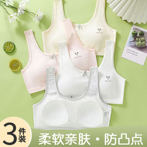 初中生少女内衣大童青春期儿童女童小背心发育期小学生女孩文胸罩