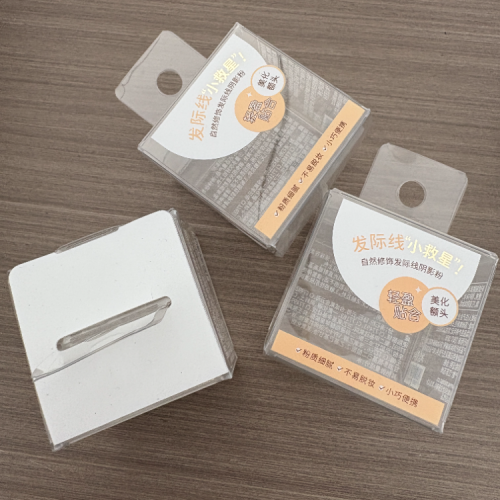 factory pet box Shadow powder packaging plastic printing box