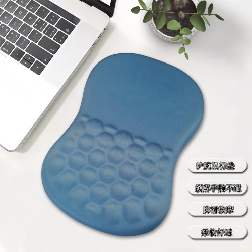 跨境大号按摩护腕鼠标垫凹凸人体工学手腕垫柔软斜坡按摩立体透气