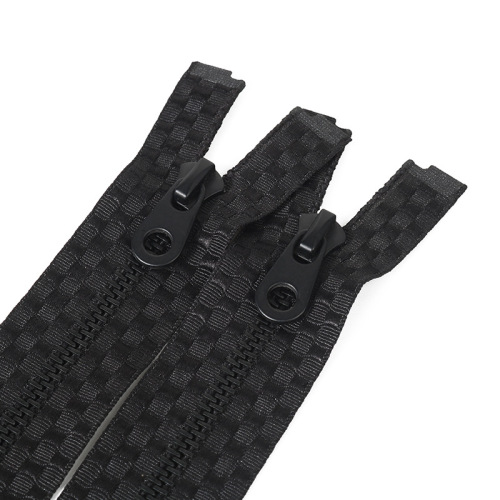 工厂批发5号金属拉链y牙开尾黄铜防爆拉锁服装箱包皮衣门襟拉链条