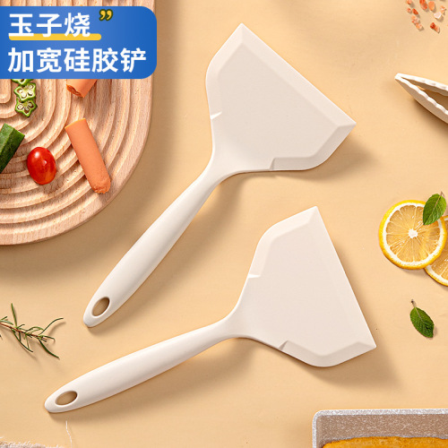 耐高温锅铲家用食品级不粘锅烙饼煎饼铲子日式铲玉子烧专用硅胶铲