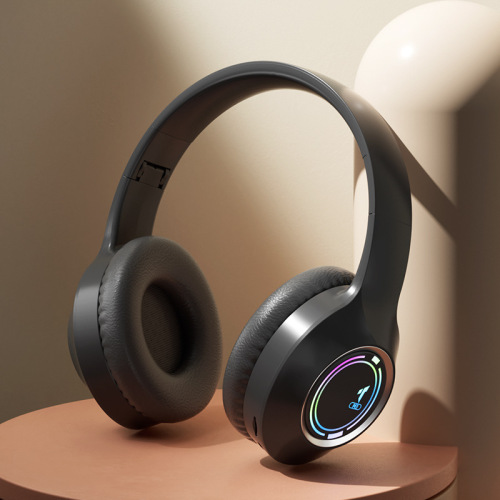 跨境新款私模头戴式蓝牙耳机工厂外贸现货5.2无线蓝牙耳机可折叠