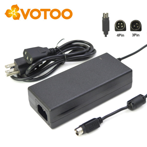 12V电源适配器12V7A桌面式4P头电源配套LED显示器及电脑一体机用